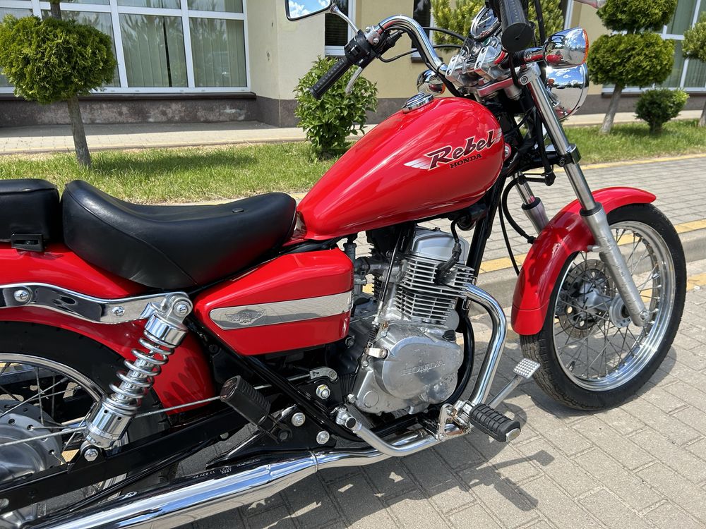Honda Rebel 125 /Kat B/ Zadbany/ Bezwypadkowy/ RATY virago Intruder