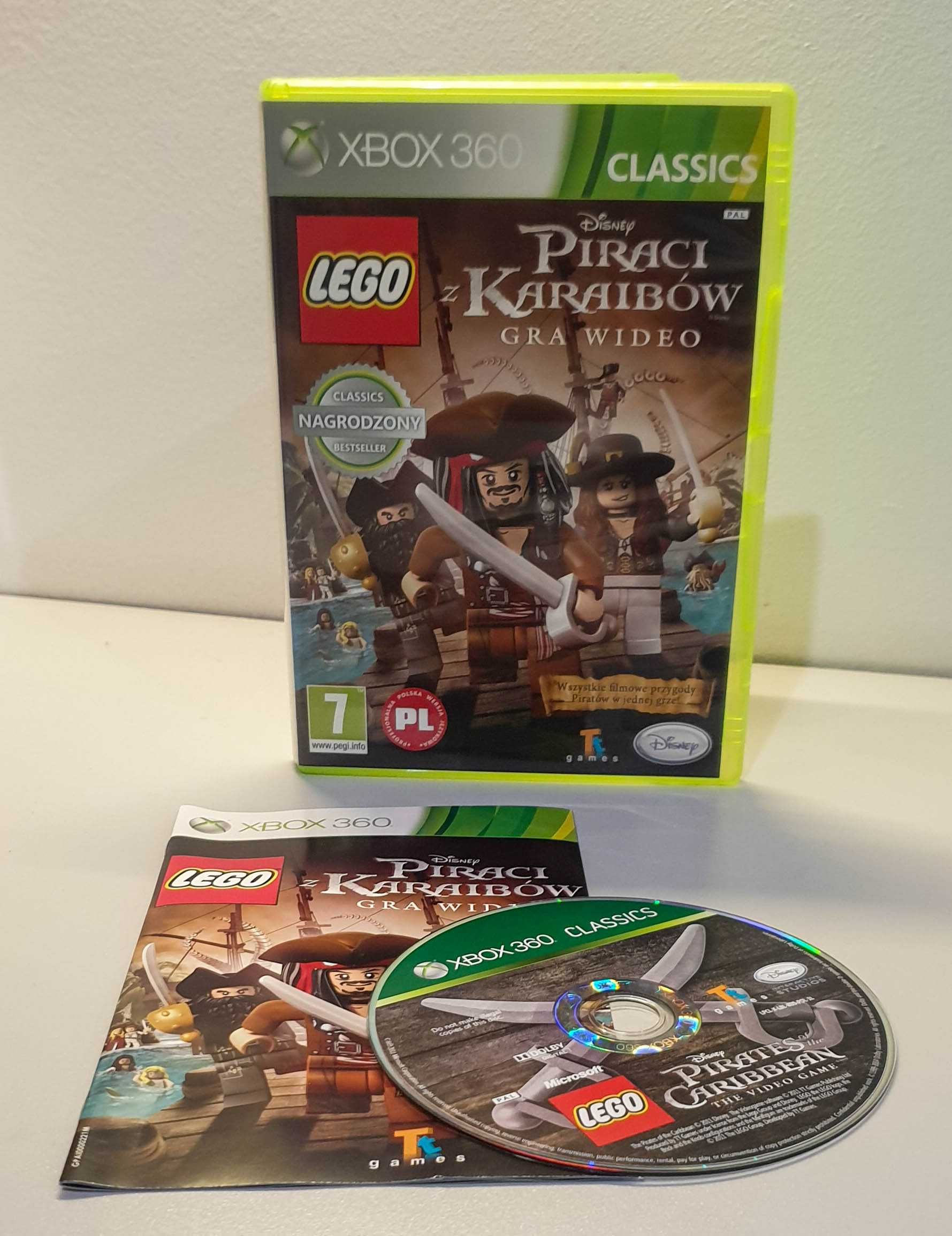 Gra Lego Piraci Z Karaibów  Xbox 360 Gra po Polsku 3xPL