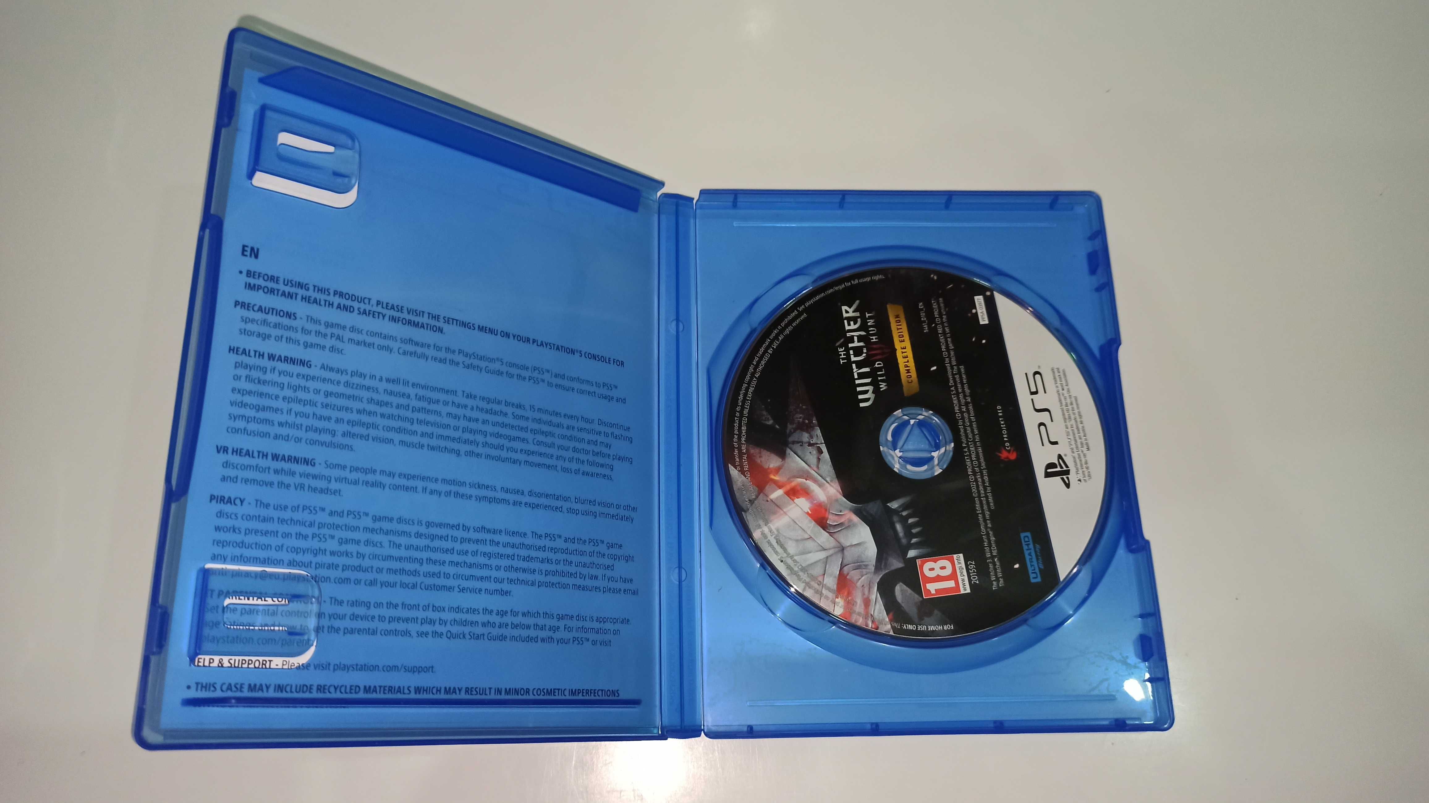 ps5 WIEDŹMIN 3 + SERCE Z KAMIENIA +Krew i Wino PL mówią po polsku v2