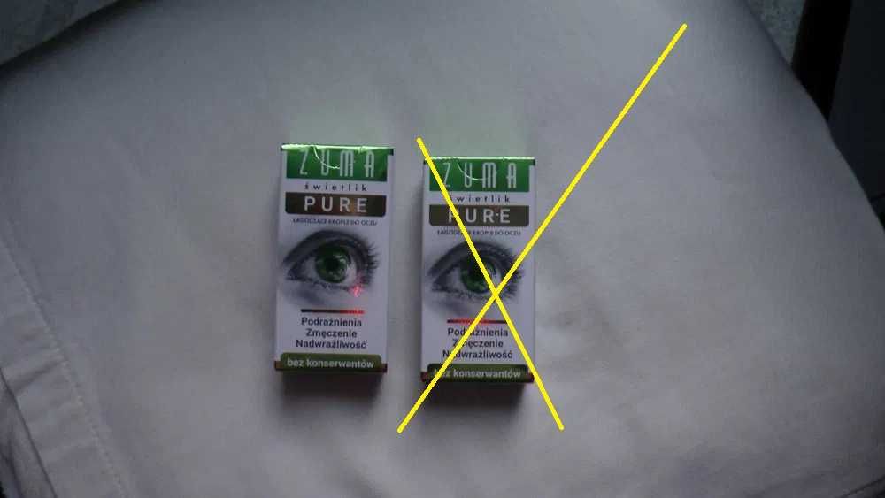 Bez konserwantow krople oczy Zuma Pure 10ml