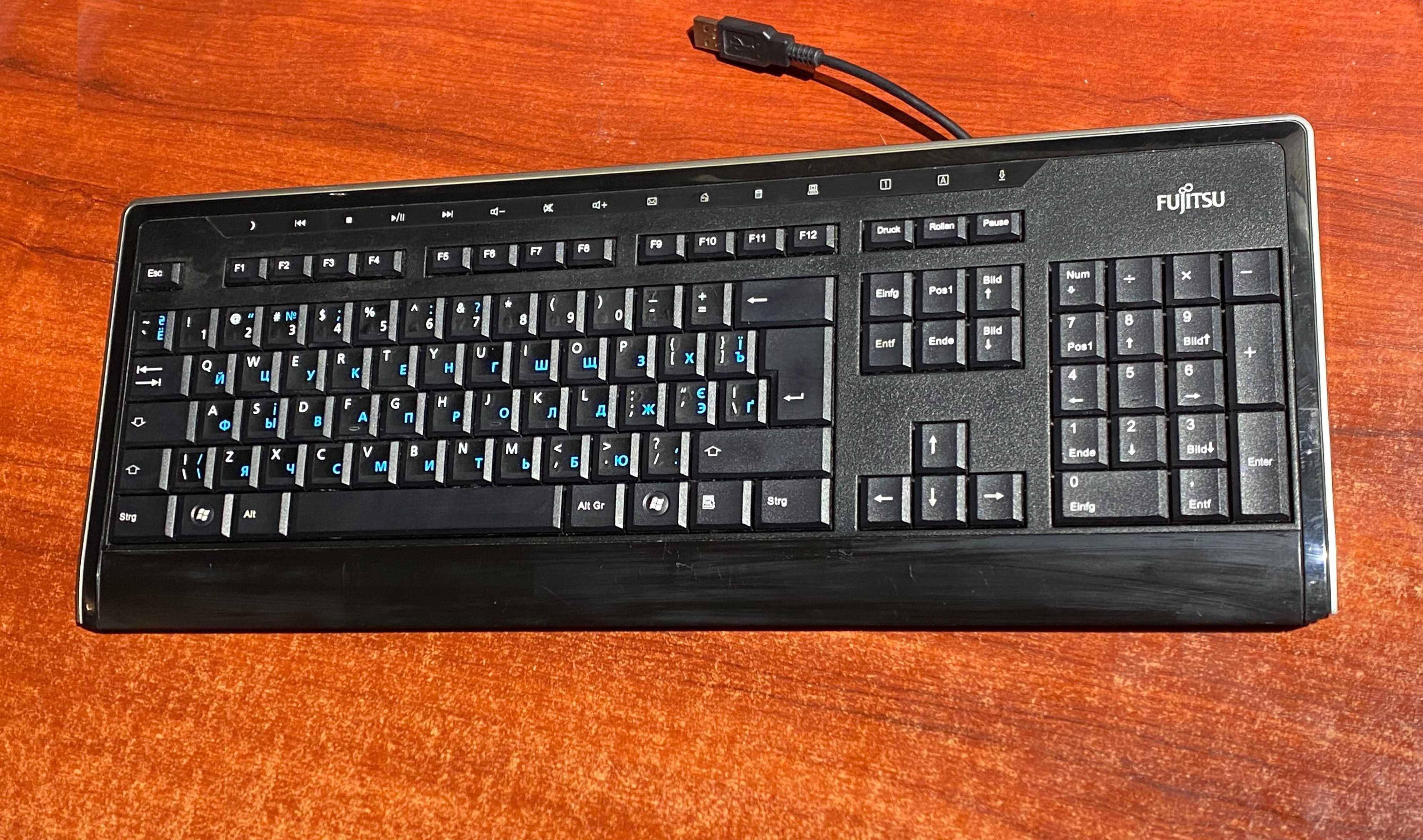 Keyboard Fujitsu KB900 провідна USB клавіатура