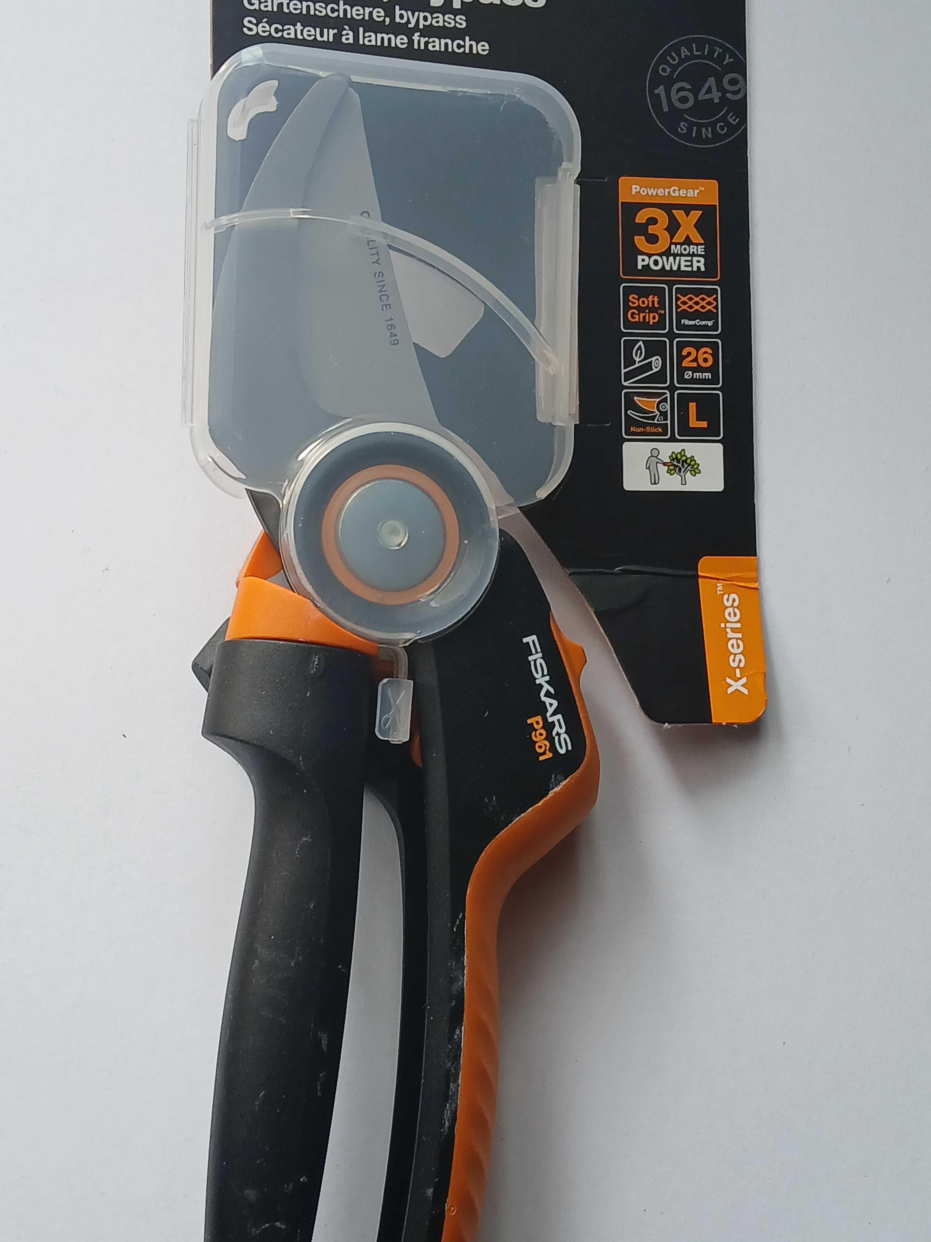 Sekator nożycowy X-series L P961 Fiskars*nowy*oryginal