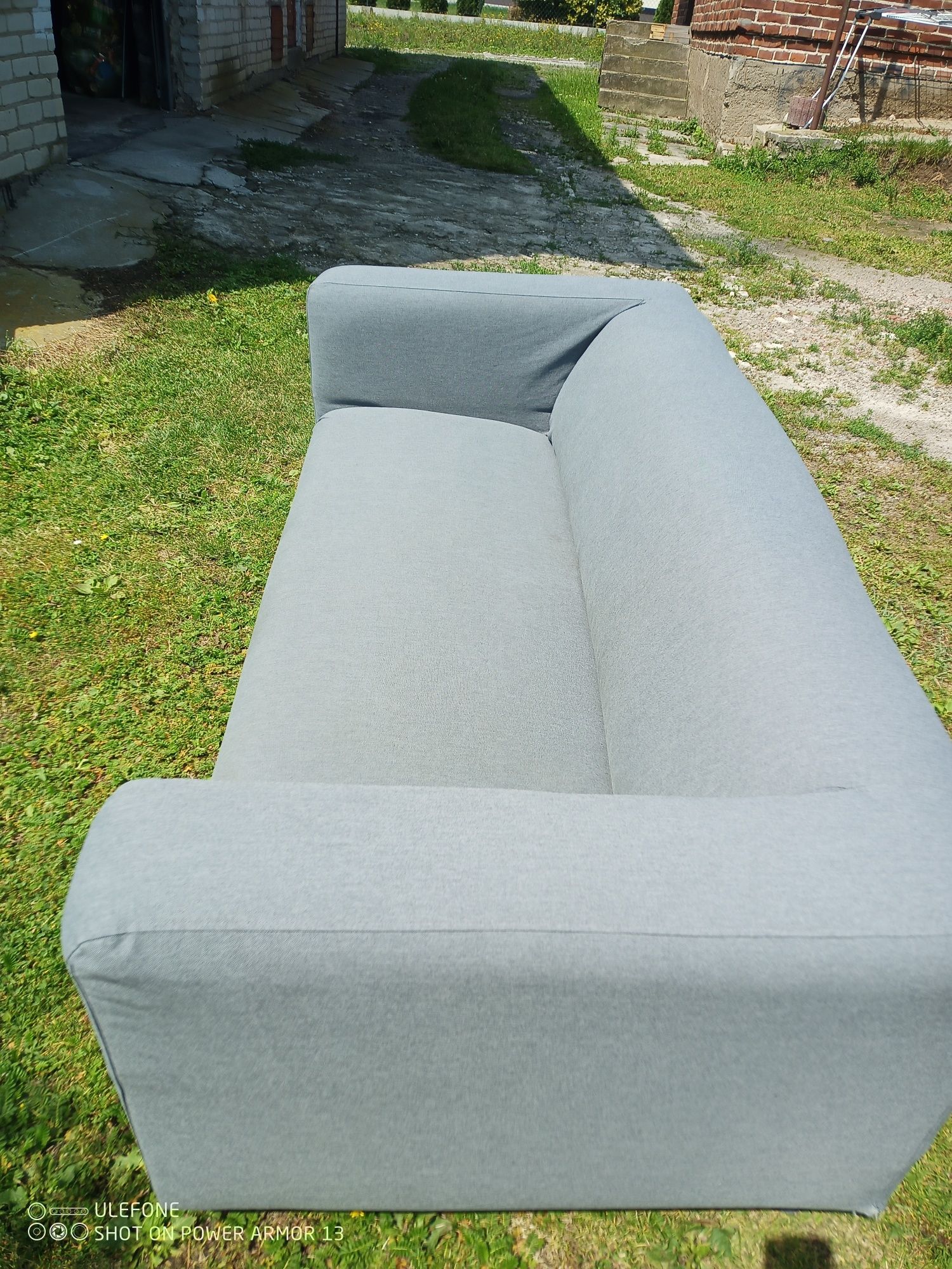 Sofa Klippan szary Ikea