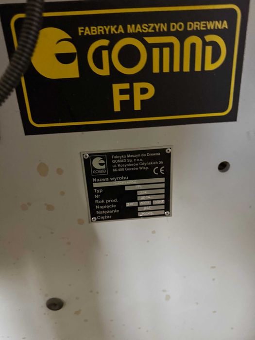 Czopiarka  Gomad FP, frezarka piła poprzeczna tarczowa