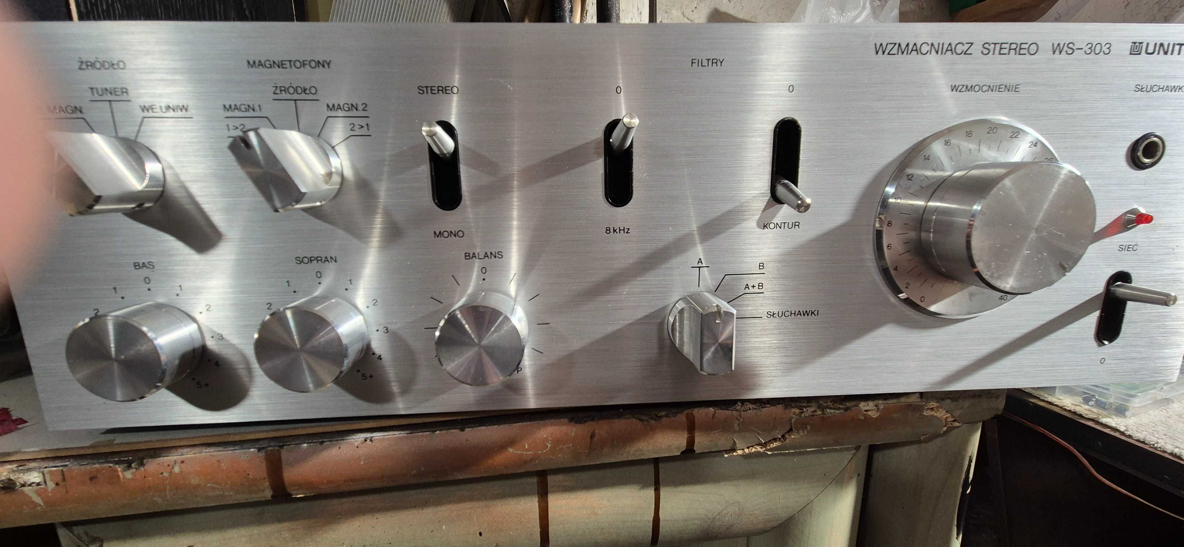 Wzmacniacz WS 303 stan  jak nowy.