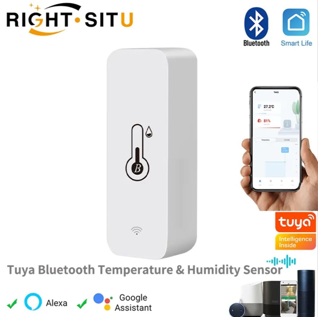 Датчик температуры и влажности Bluetooth tuya