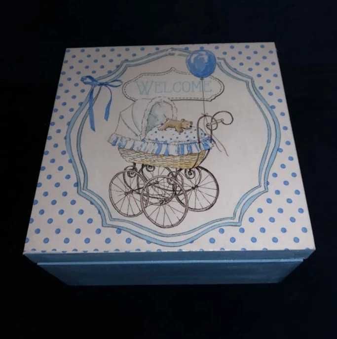 Szkatułka. Chrzest. Prezent