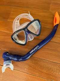 Maska i fajka do snorkelingu dla dzieci