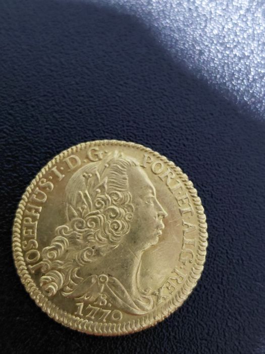 Moeda Ouro 1770 Baia Rara