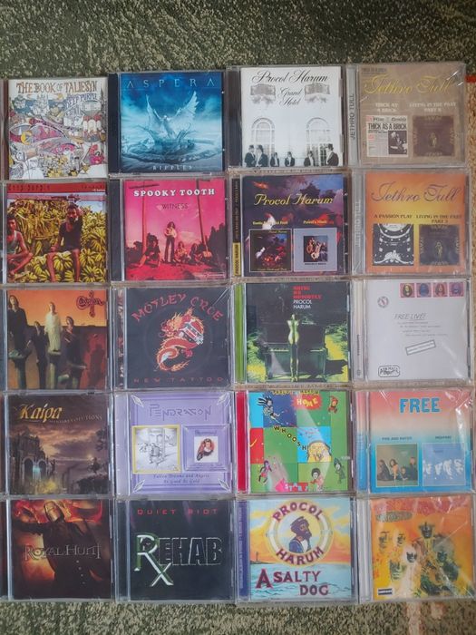 Cd диски рок прогресив музика