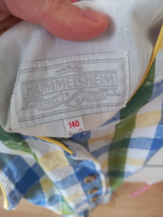 Sukienka w kratkę r.140