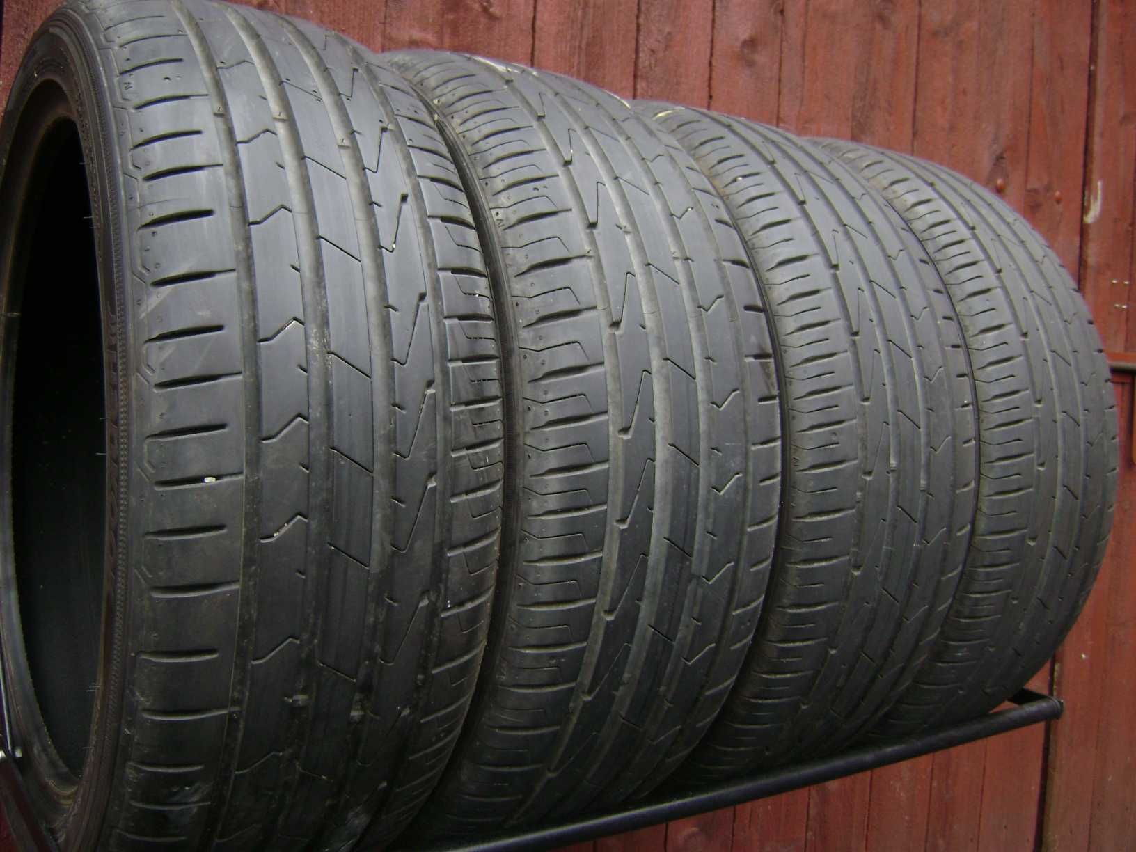 Komplet opon letnich-18-cal.Hankook-duży bieżnik-7,5mm-2021rok.