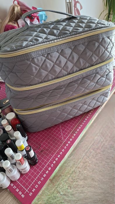 Bolsa + vernizes + vernizes gel