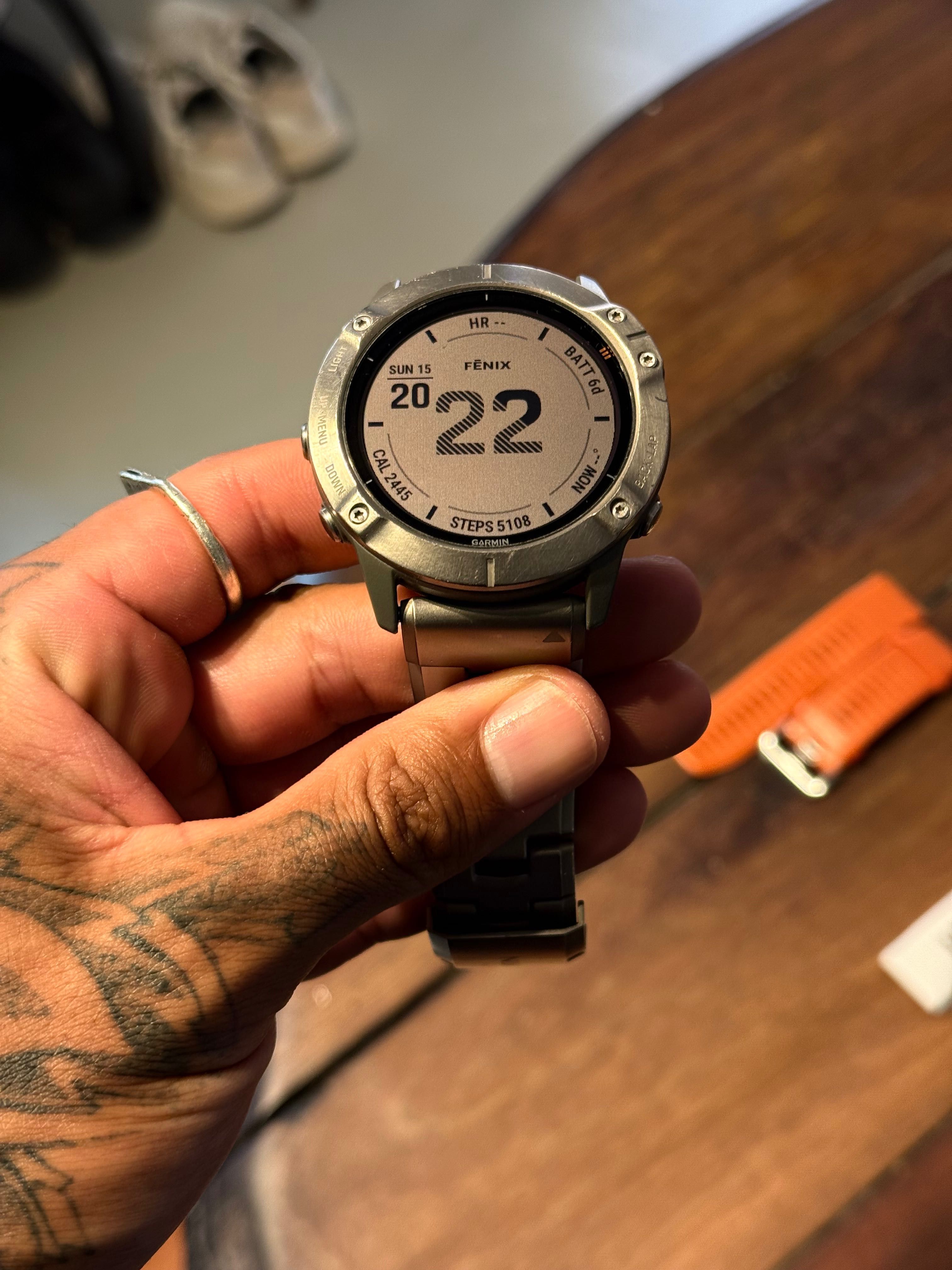 Garmin Fenix 6X SOLAR Titanium