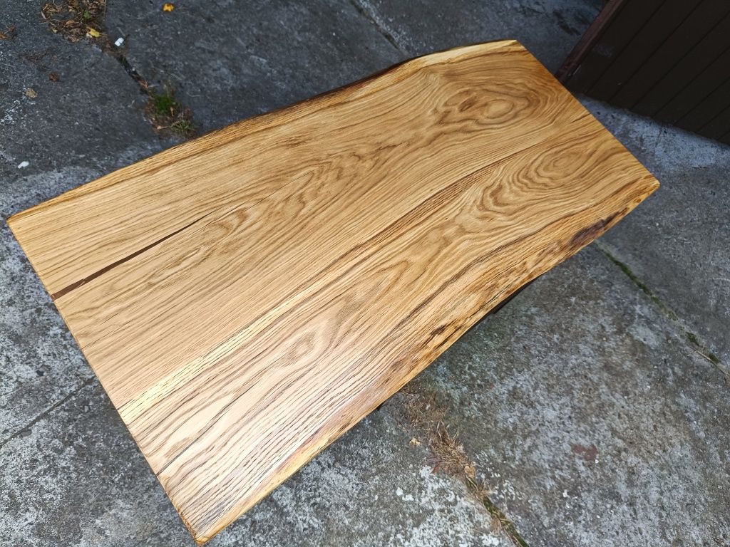 Blat do biurka 130x62 Live Edge