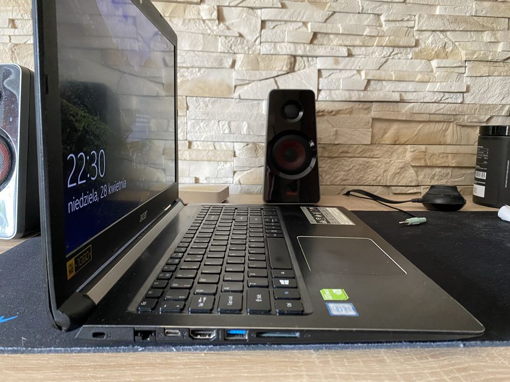 Laptop gamingowy Acer Aspire 5 i7 7500u/MX150/8ram/SSD