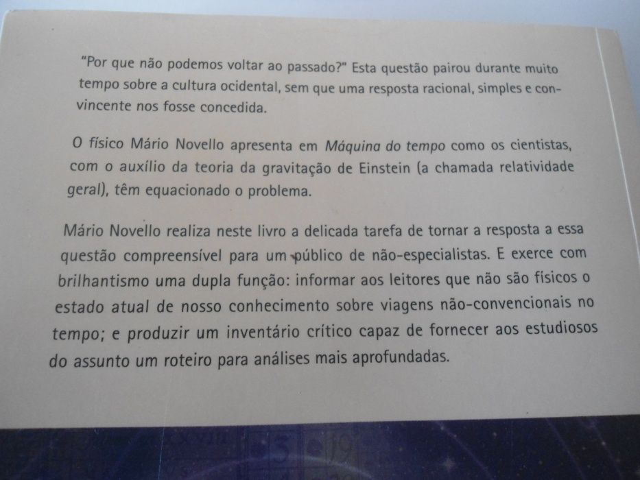 Máquina do Tempo por Mário Novello