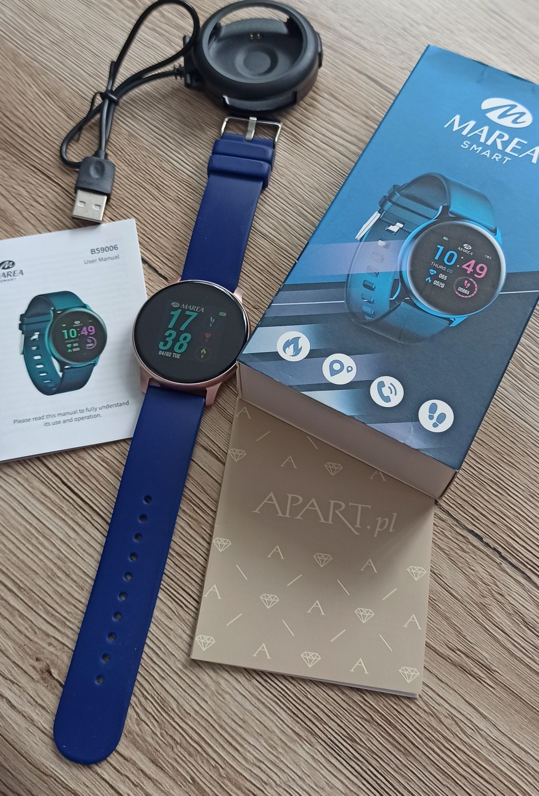 Zegarek, Smartwatch Marea B59006/4