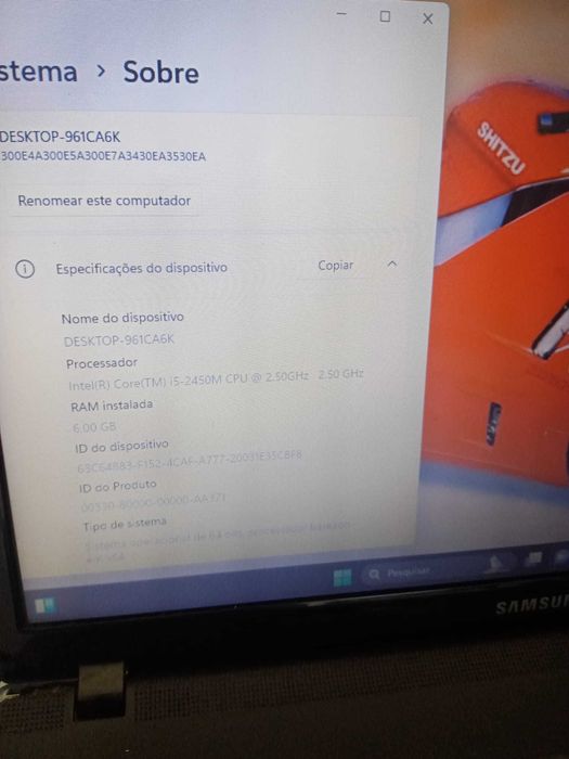 Samsung NP300E5A Intel® Core i5 i5-2450M