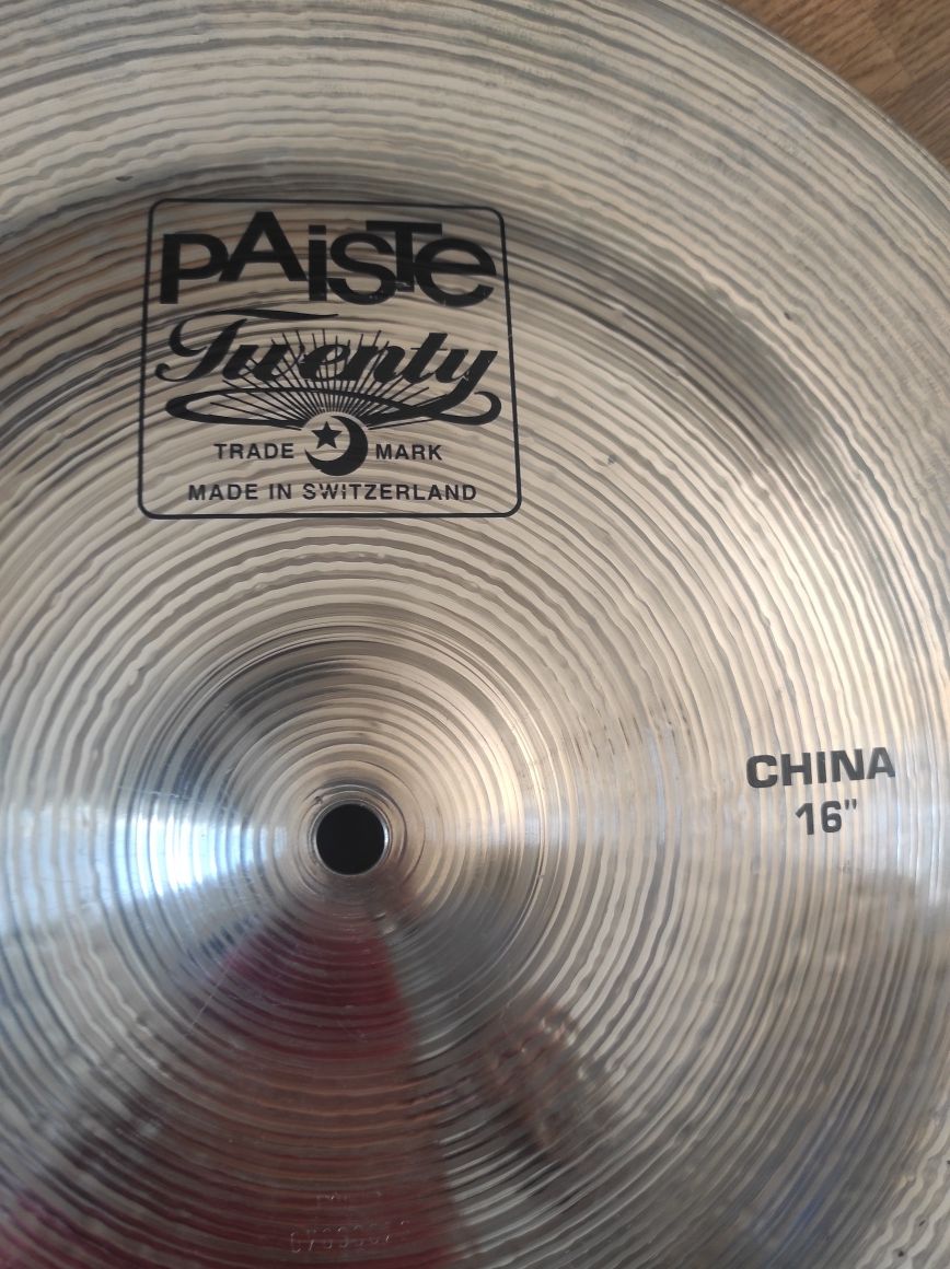 Paiste twenty China 16 perkusja blacha