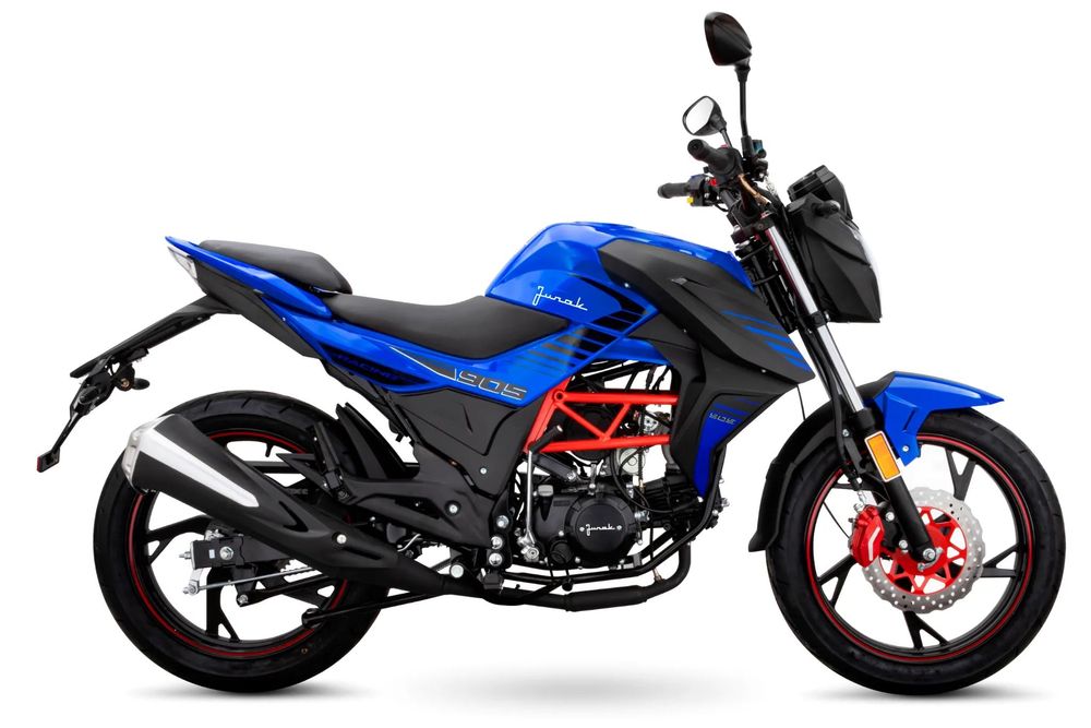 Junak 905 - nowy, dostępny od ręki, kolor czarno-niebieski