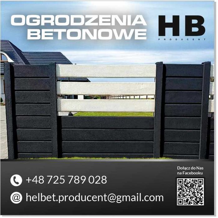 Ogrodzenie Betonowe/Palisada  Producent