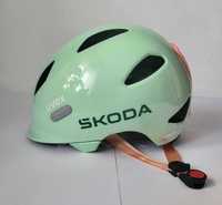 Kask rowerowy dziecięcy Uvex Oyo 50-54 zielony Skoda