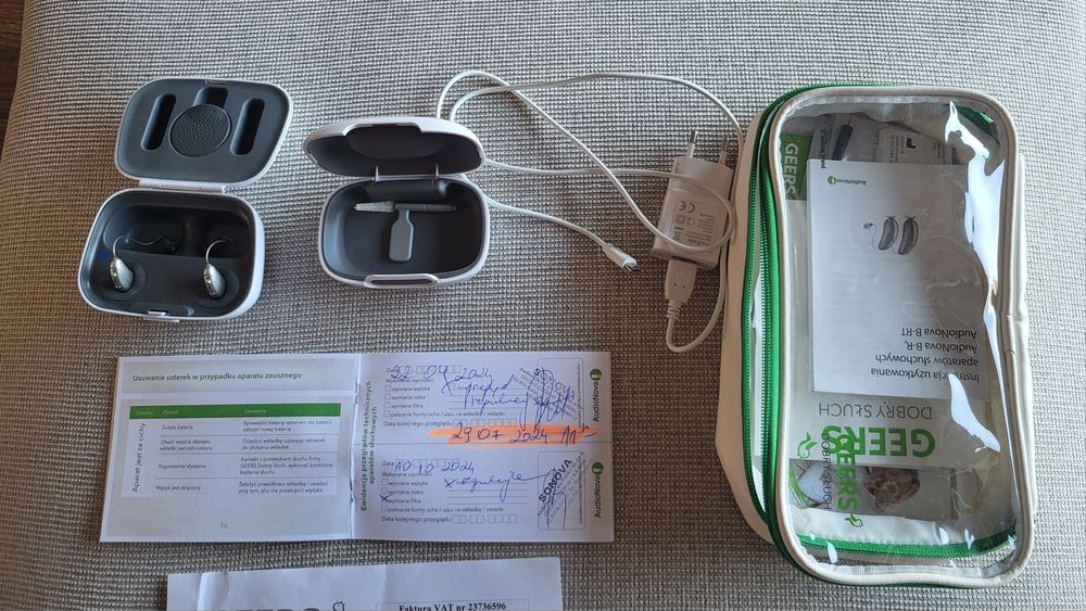 Aparaty słuchowe Geers na gwarancji