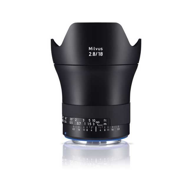 Об'єктив ZEISS Milvus 18mm f/2.8 ZE Lens for Canon EF