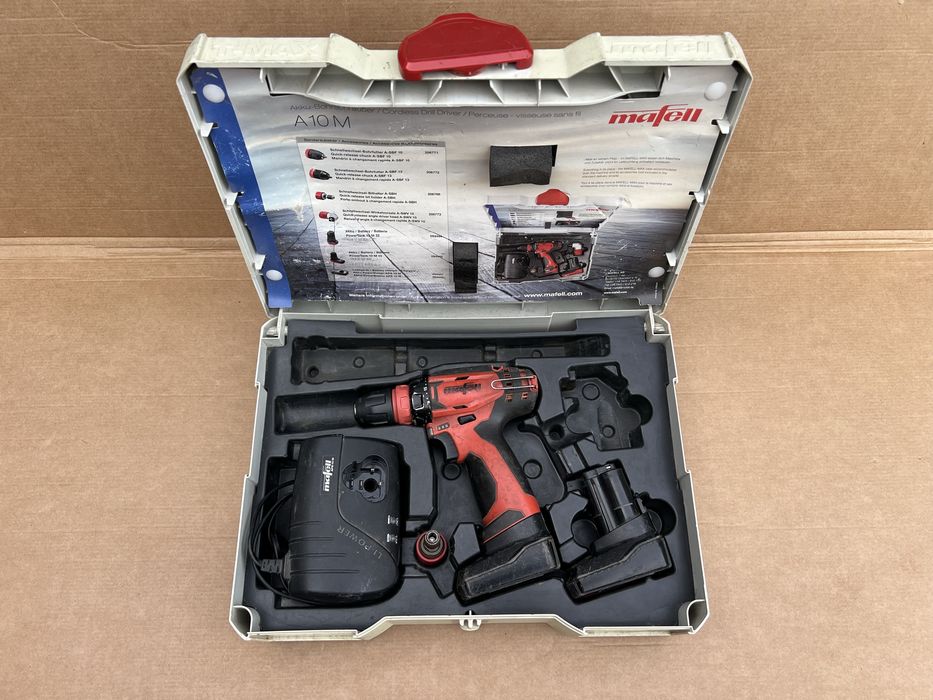 Wiertarko wkretarka Mafell A10 M zestaw systainer festool milwaukee