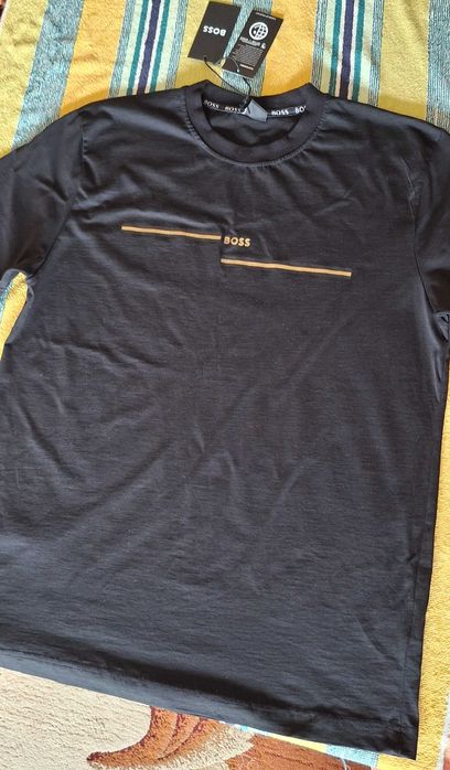 Футболка чоловіча BOSS чорна, розмір XXL, нова.