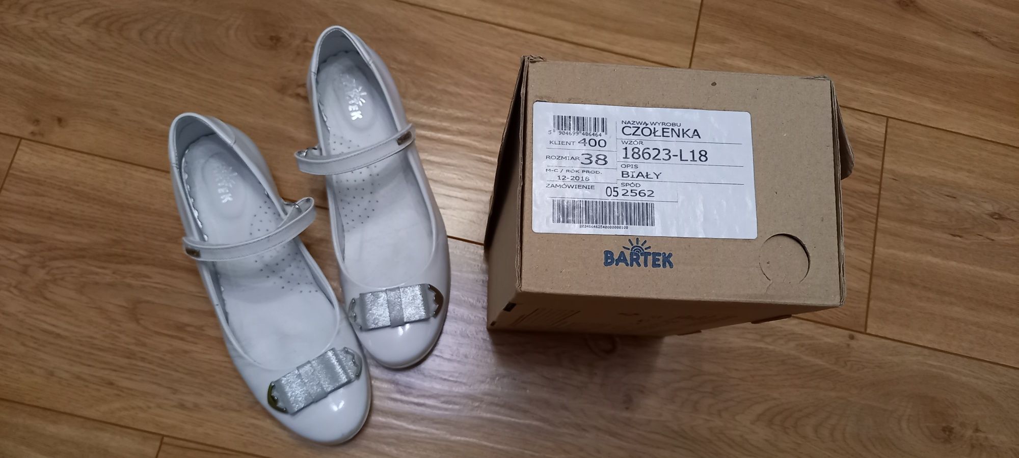 Buty dziewczęce Bartek 38