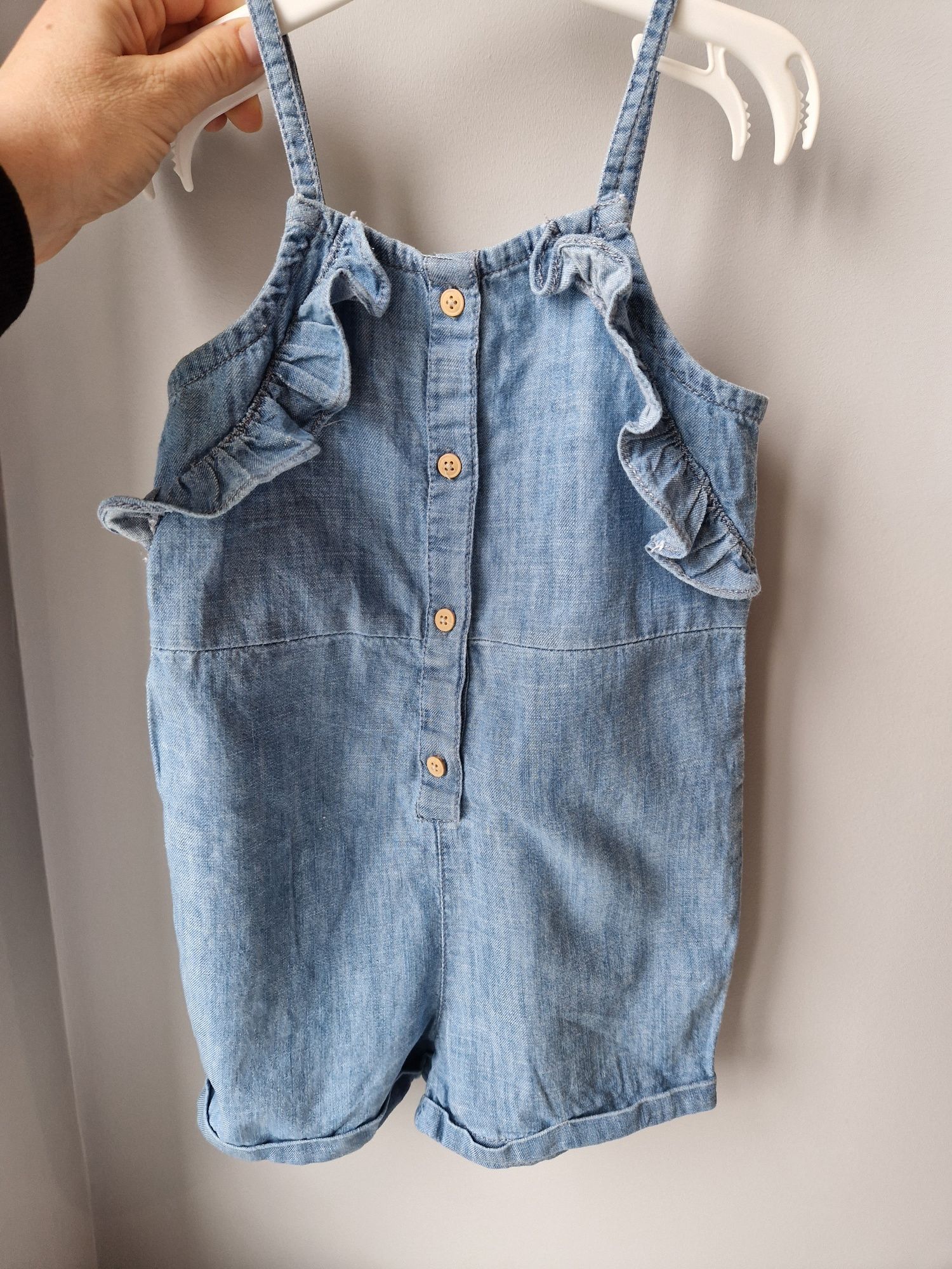 Kombinezon jeansowy Reserved h&m r.98