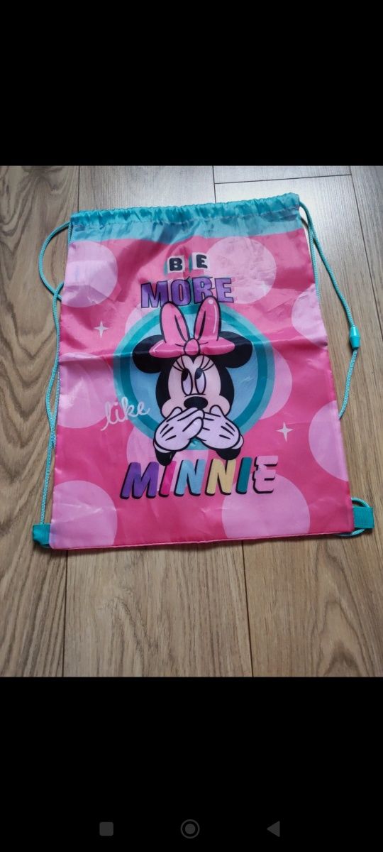 Worek workoplecak do szkoły Minnie