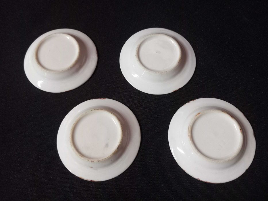Lote 4 pratinhos miniatura Lembrança de Caldelas