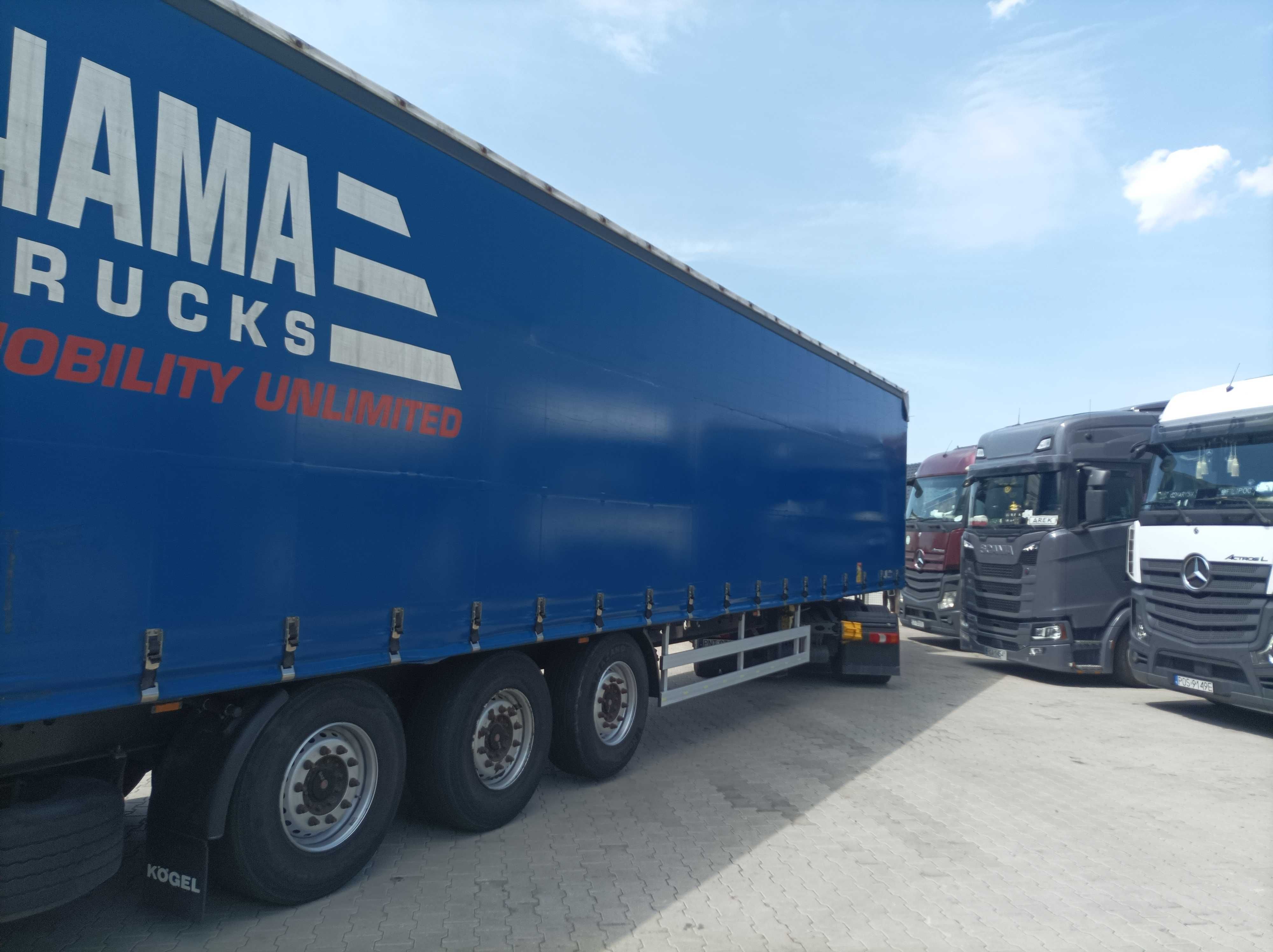Naczepa Kogel firanka standard podnoszony dach 2019 rok