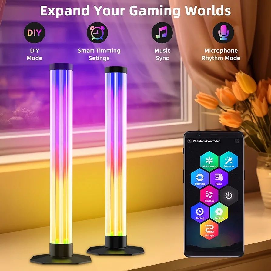 LED 360° настільні торшери підсвітка розумна smart home surplife