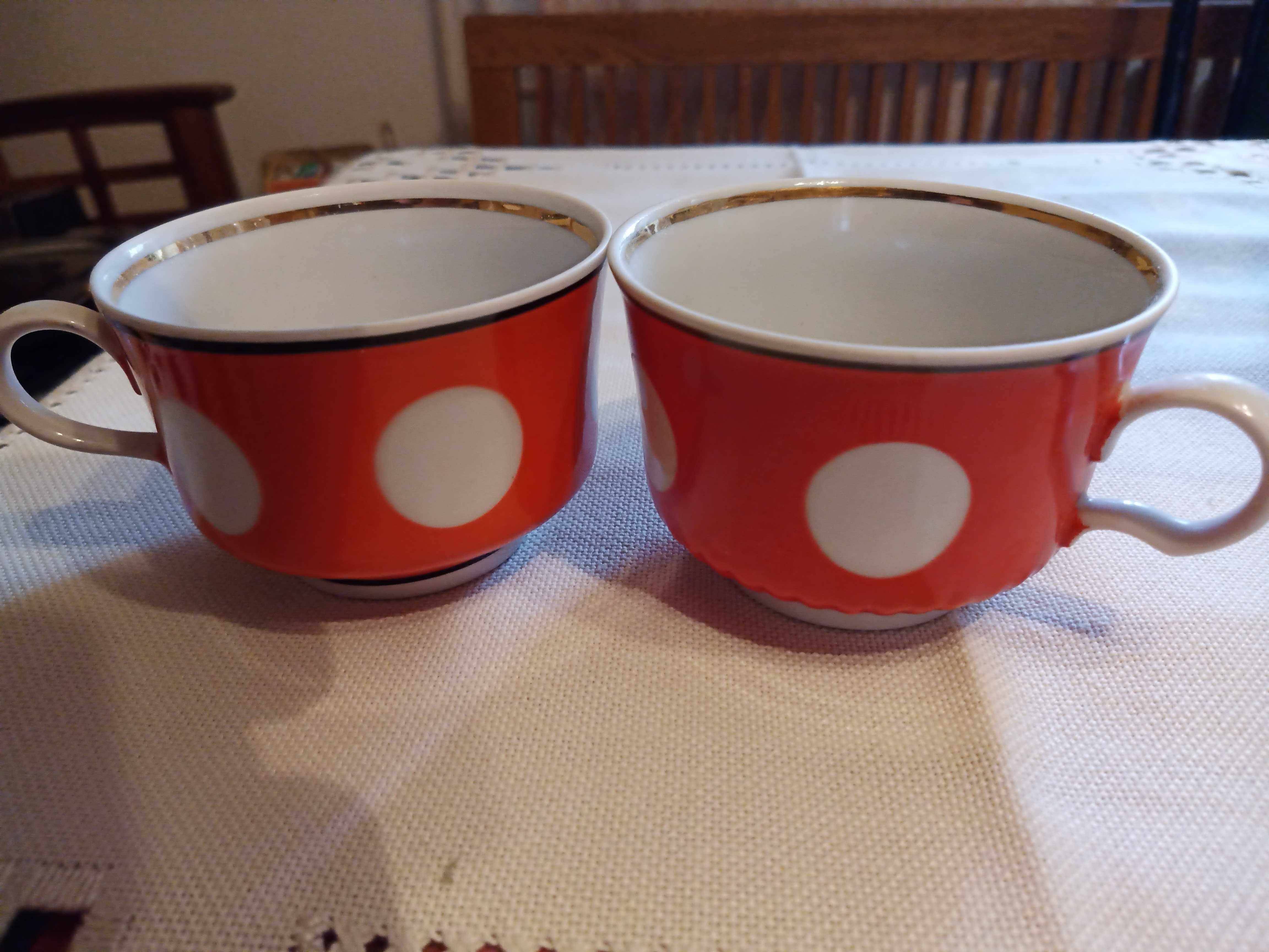 Чашки блюдця чайні кавові пари