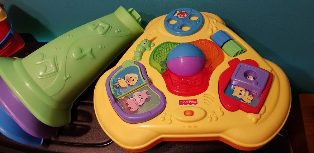 Stolik stoliczek fisher price