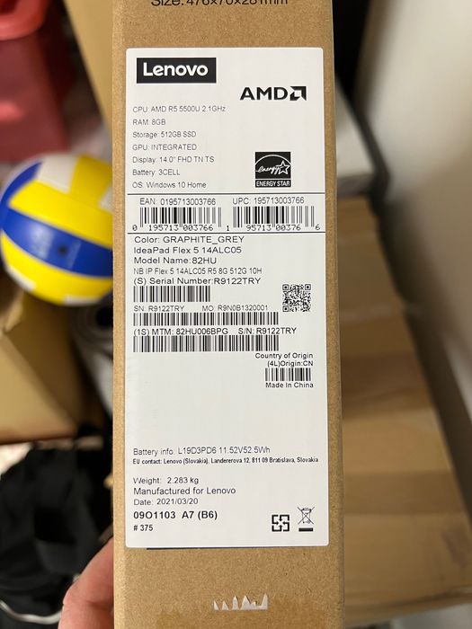 Portátil Híbrido 2 em 1 Lenovo