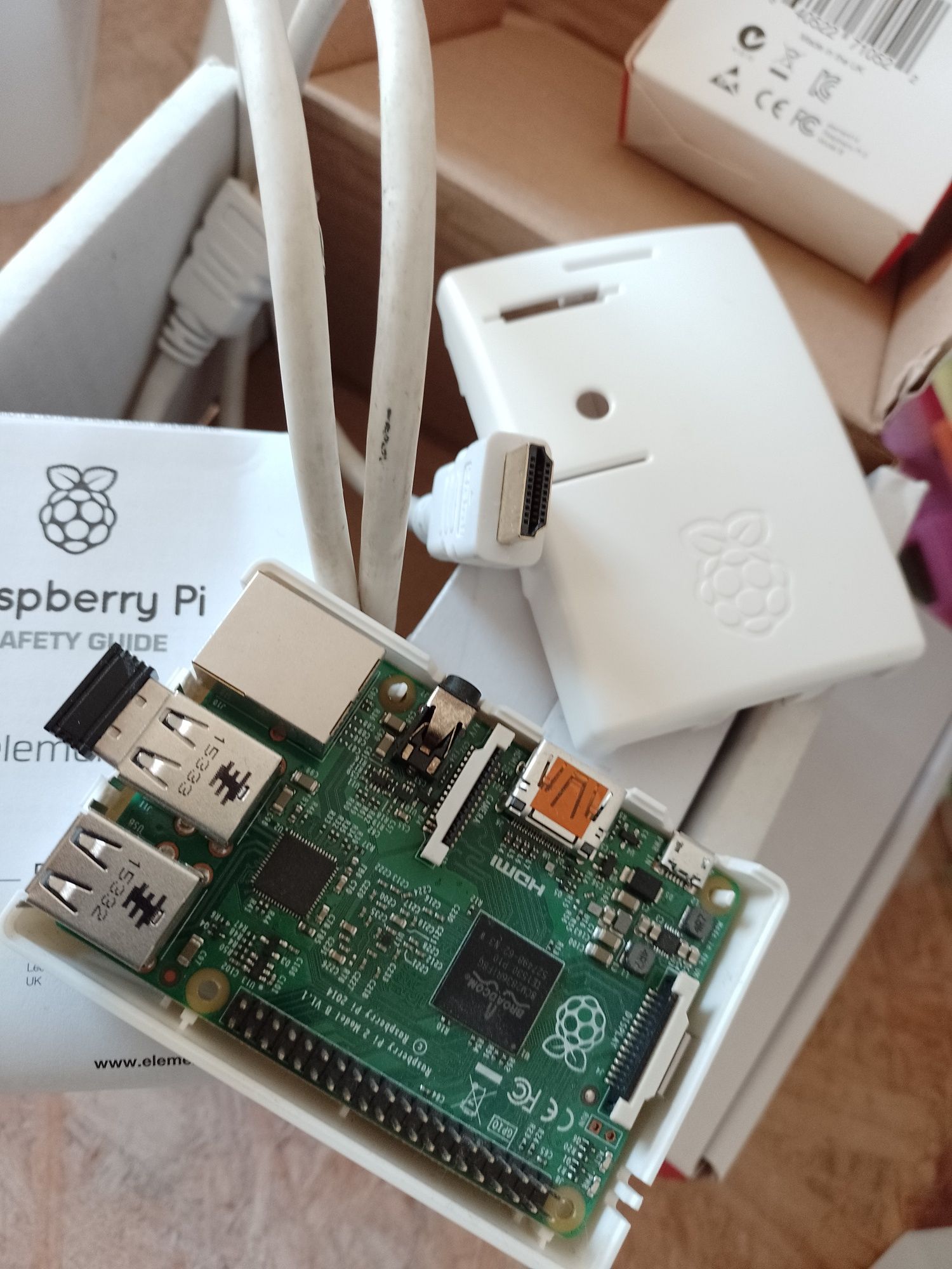 Raspberry pi 2B+oryginalny dotyk wyświetlacz 7"