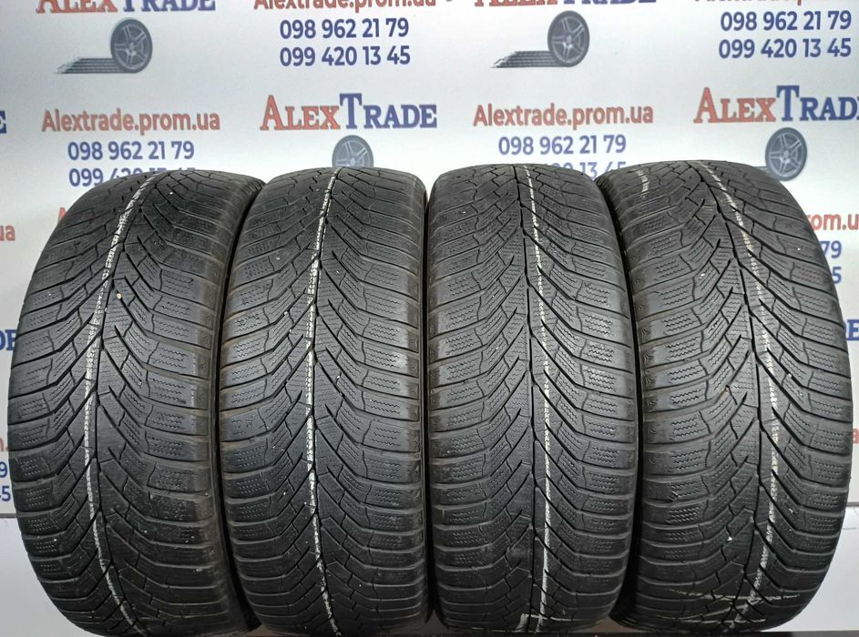 4 шт. 215/55 R16 Kumho WinterCraft WP52 зимові шини б/у, 2022 рік