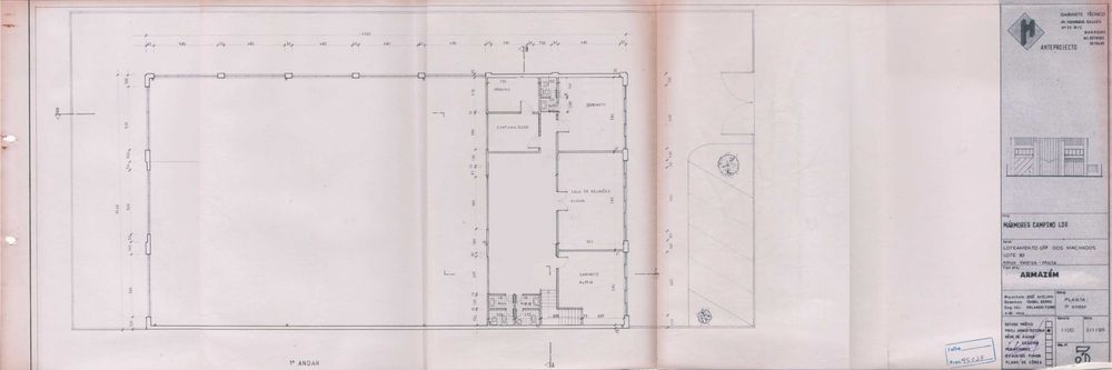 Nave industrial com ponte rolante de 5 TON + lote contíguo livre