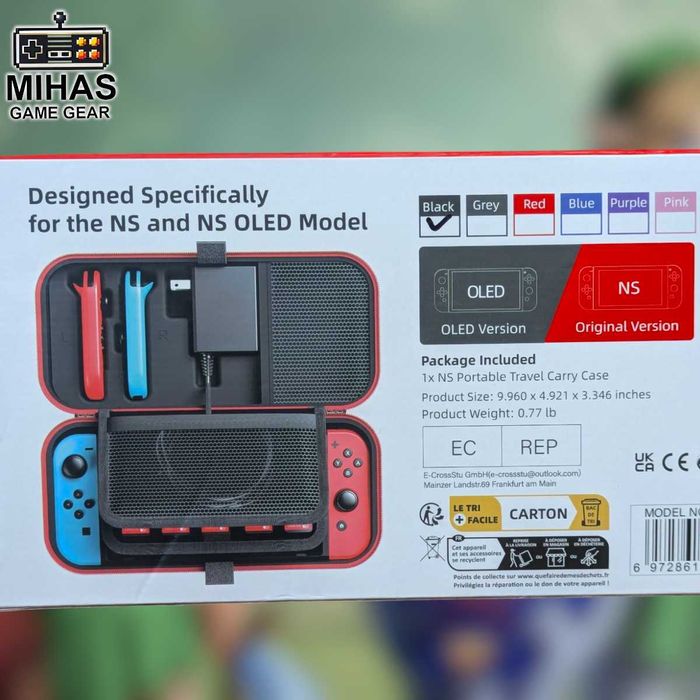 Nintendo Switch - OLED - Супер захистний чохол для транспортування.