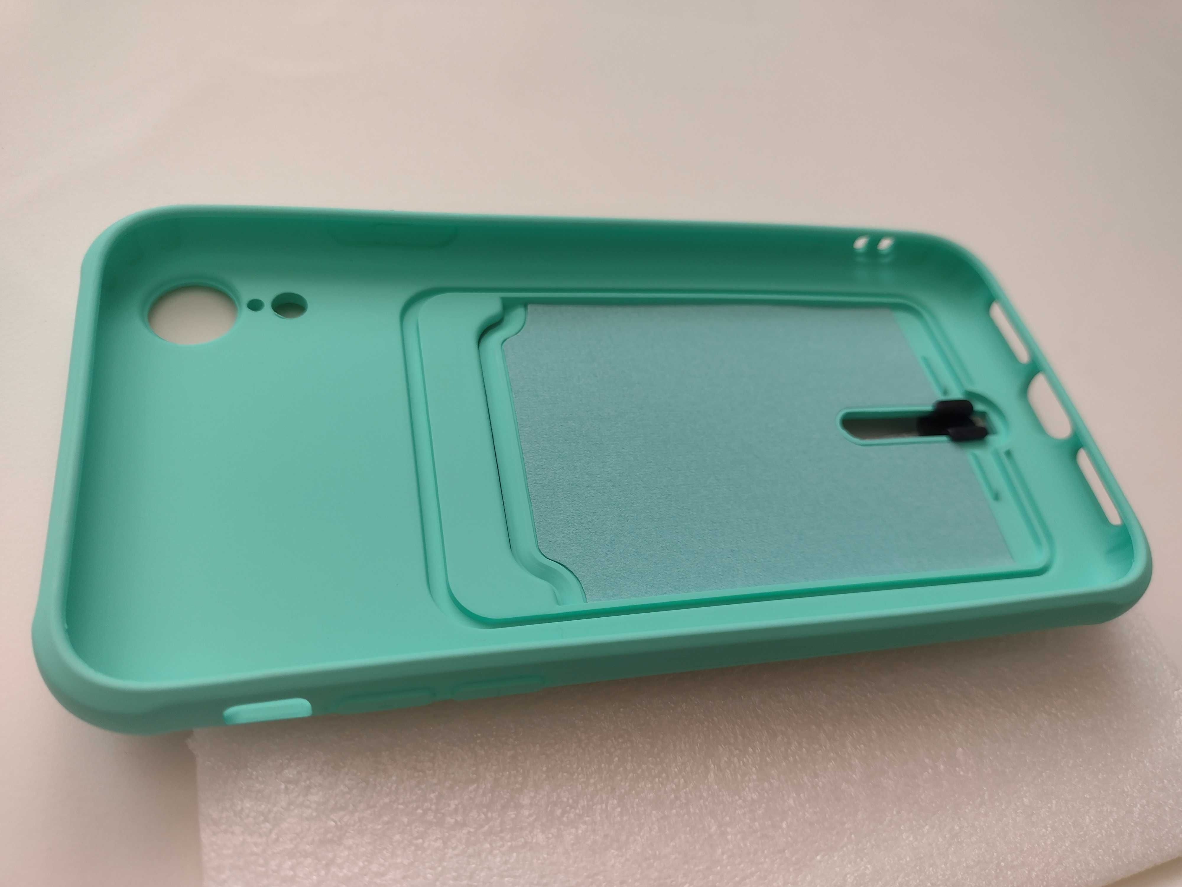 Etui do iPhone XR turkusowe
