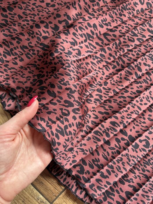 Plisowana spódnica midi – ZARA, rozmiar S