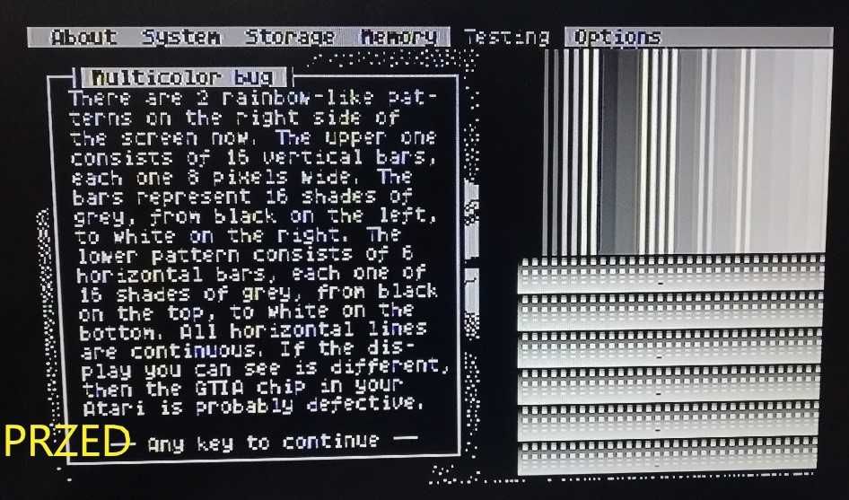 Atari 65 XE / 130 XE / 800 XE GTIA FIXER darmowy montaż