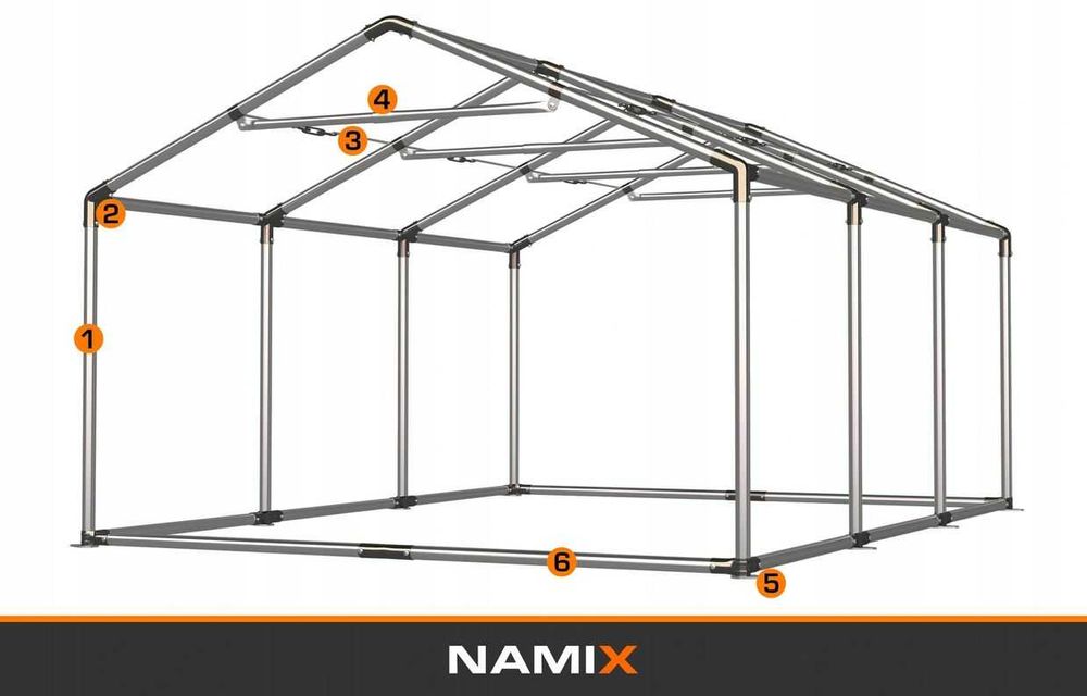 *** PROMOCJA *** Namiot ROYAL 3x6m hala magazynowy WZMOCNIONY