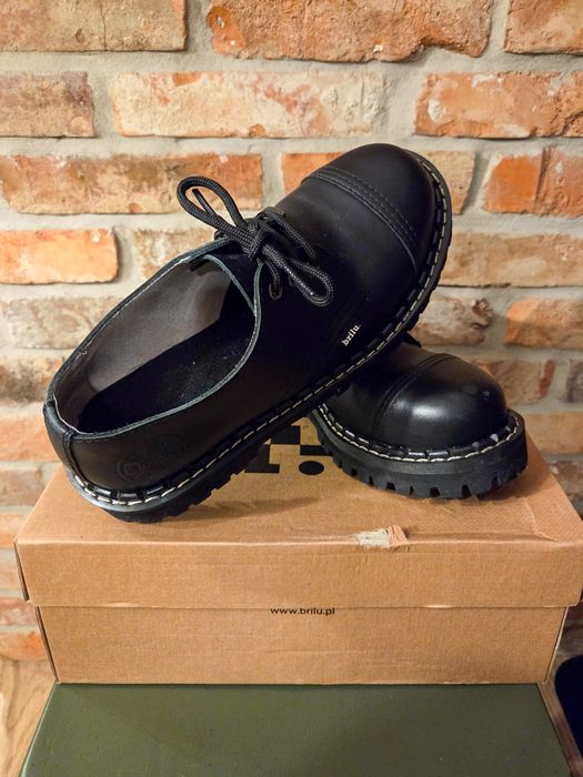 GLANY BRILU 2026 — skóra naturalna, jak nowe! (rozm. 42)