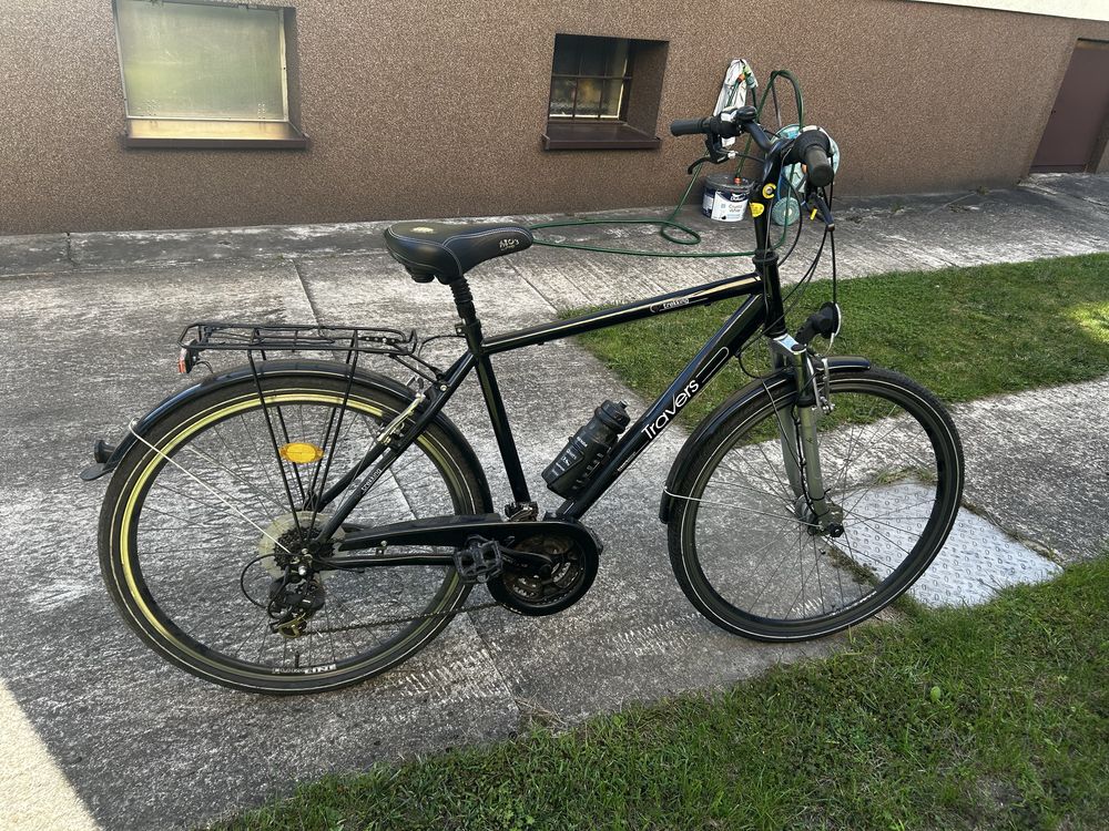 Rower miejski trekkingowy Travers – sprawny, 21 biegów